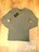 □ZARA/ザラ ヘンリー ロングTシャツ/カーキ/Sサイズ・メンズ☆新品