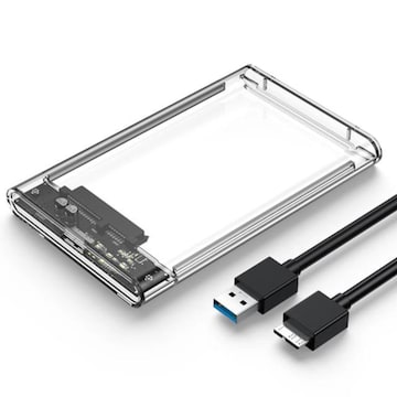 2.5C` HDD SSD OtP[X USB3.0NAP[XSATA@USB3.0n[hfBXN 5Gbpsf[^]