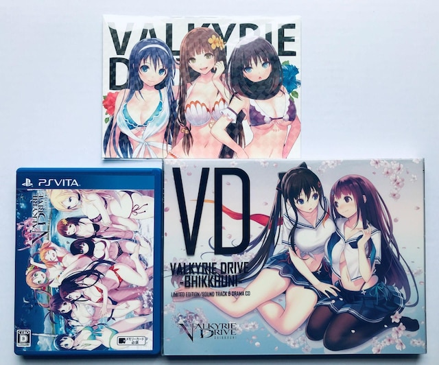 PS VITA VALKYRIE DRIVE BHIKKHUNI @L[hC rNj ɂイɂイDXpbN CDJ   Q[{/\tg 