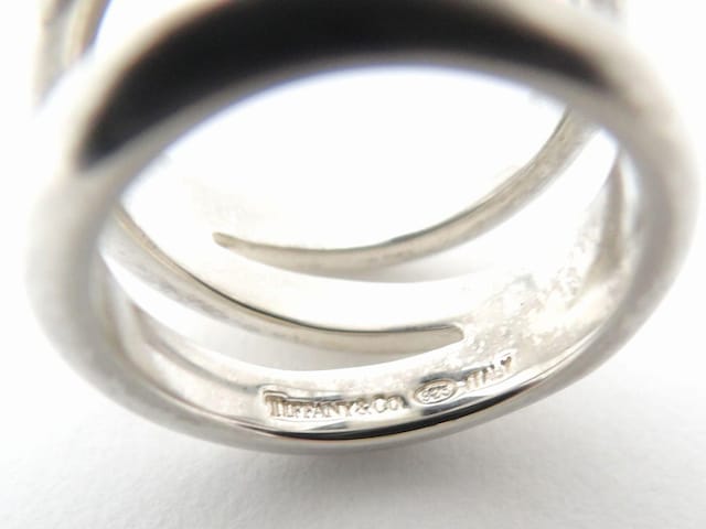 TIFFANY&CO. eBt@j[ _CASi O w #11 SV925USEDyz  uh 