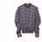 Rodeo Crowns チェック柄 シフォン パフスリーブ 長袖 ブラウス