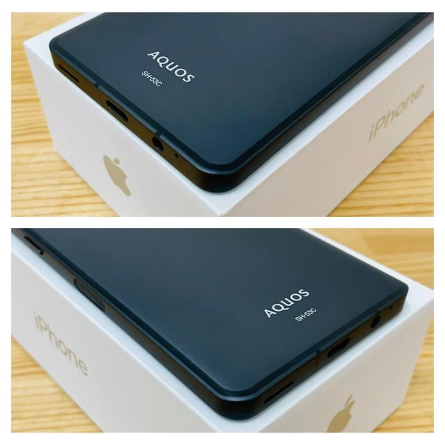 S AQUOS sense 7 SH-53C SIMt[ ubN {  Ɠd/AV 