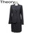 新品セオリー ワンピーススーツ 黒 #0 theory