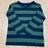 UNIQLO グリーン ボーダー ロンT 110cm