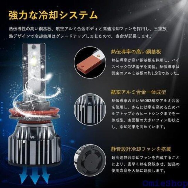 MAZERO H8 H11 H16 LED tHO W~2 DC 12V ԗp ̌^ LEDou 2 419  /oCN