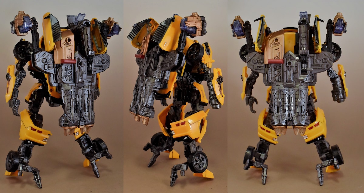 加工品トランスフォーマーDA-01 パワーアームドバンブルビー 箱