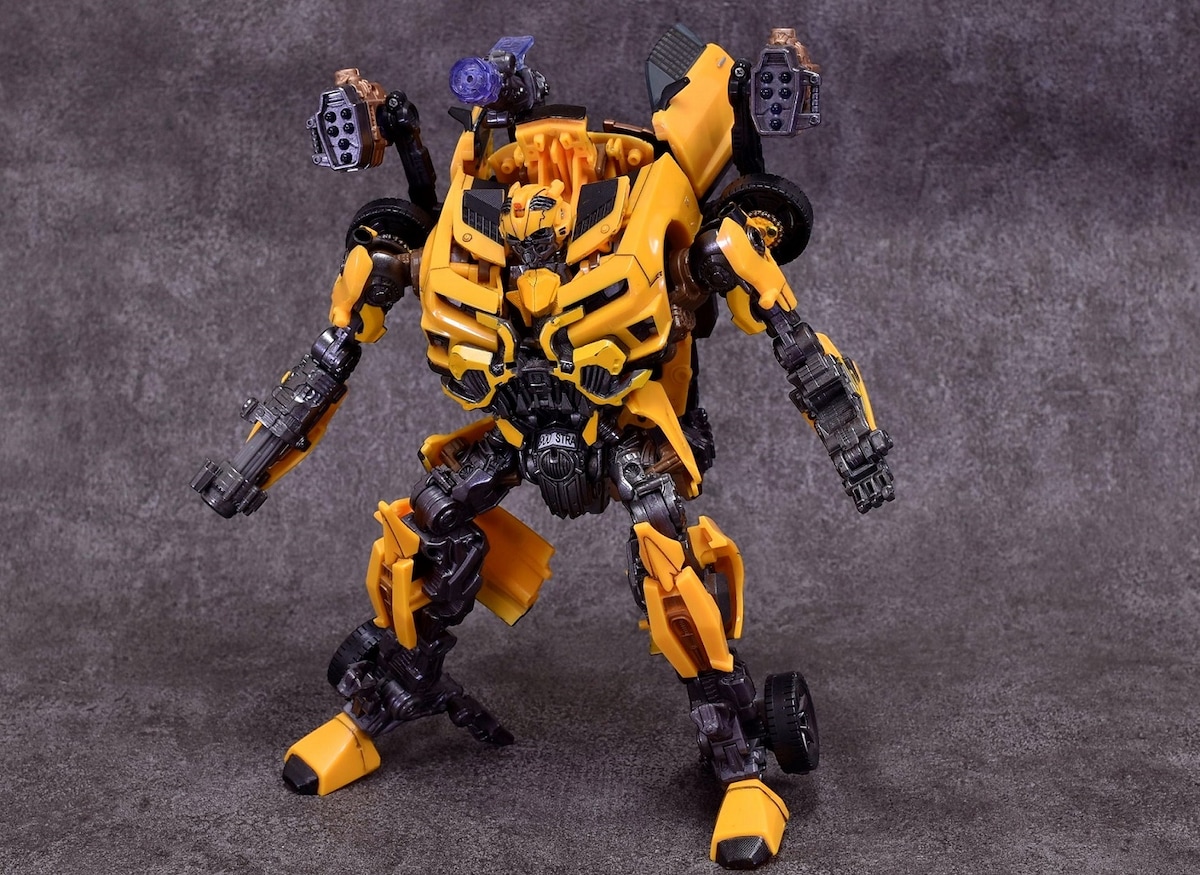 加工品トランスフォーマーDA-01 パワーアームドバンブルビー 箱