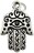 AzureGreen: Hamsa Hand pendant ハムサ・ハンド