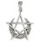 DD: Silver Simple Moon Pentacle Pendant