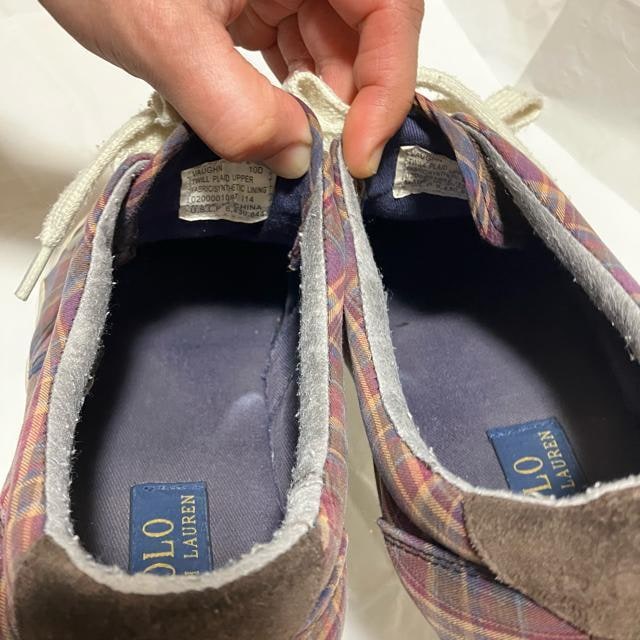 y1~X^[gzyPOLO RALPH LAURENz `FbN / Xj[J[ / 10D  uh 