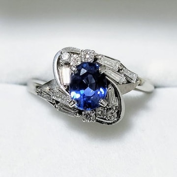 _Ch~Tt@CA O Pt900 0.99ct 0.34ct 6.9g
