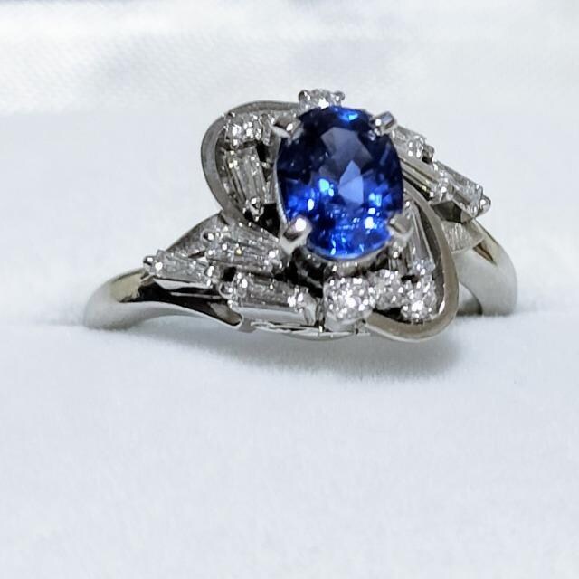 _Ch~Tt@CA O Pt900 0.99ct 0.34ct 6.9g  ANZT[/v 